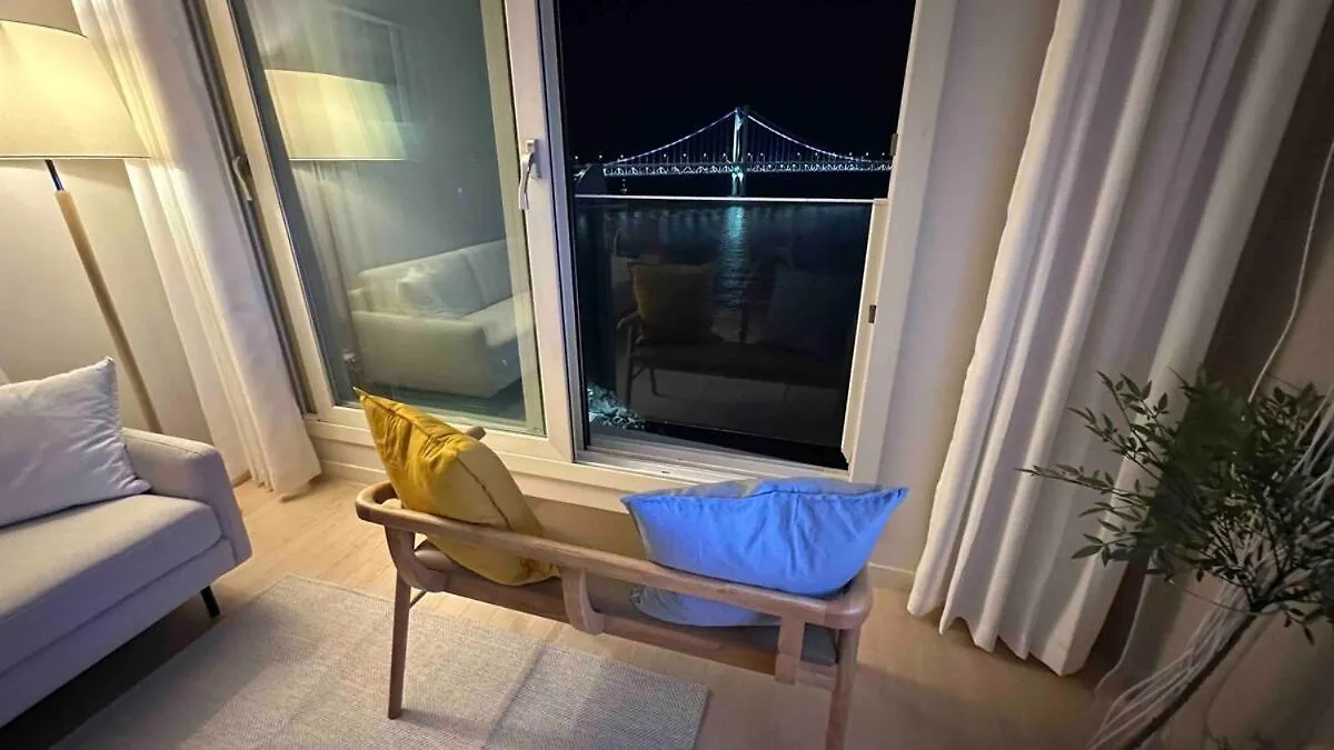 Harmony Gwangan Bridge Front View Apartment Busan