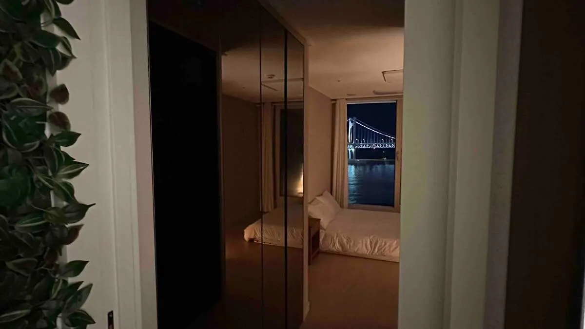 Harmony Gwangan Bridge Front View Apartment Busan South Korea