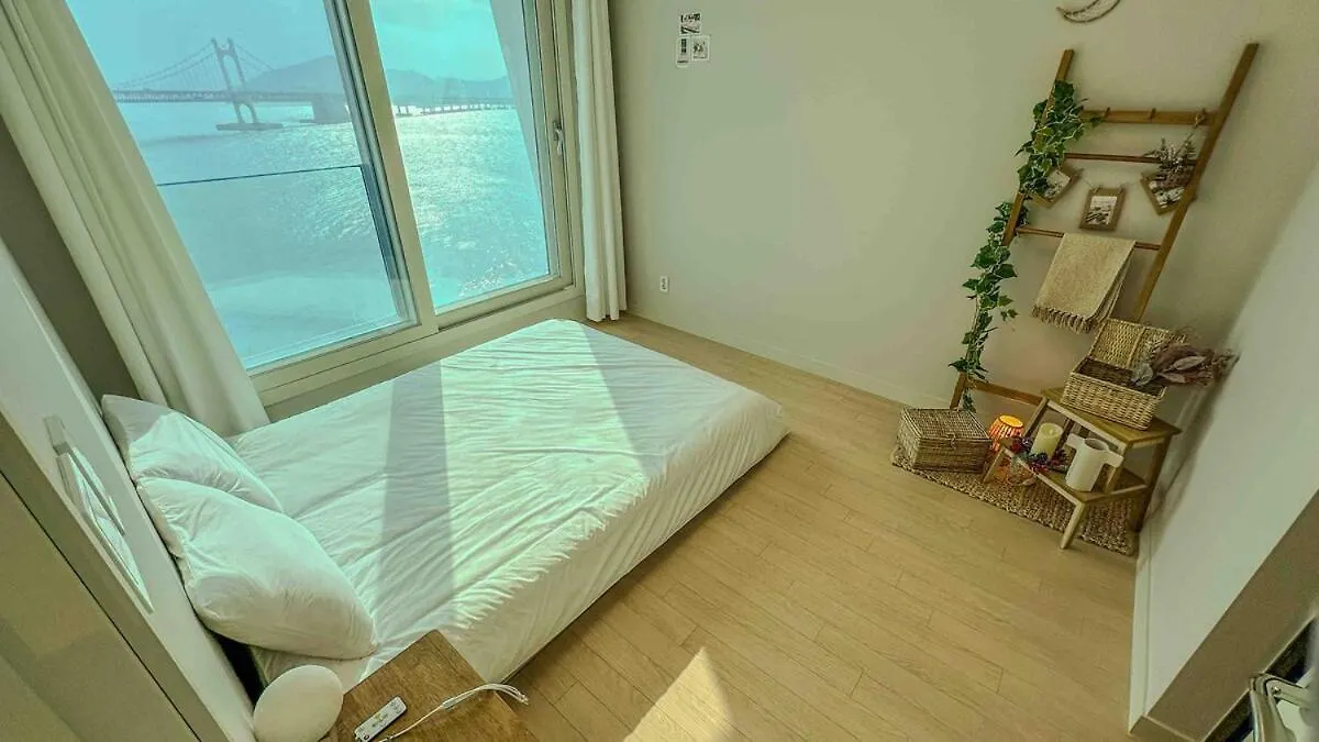 Harmony Gwangan Bridge Front View Apartment Busan